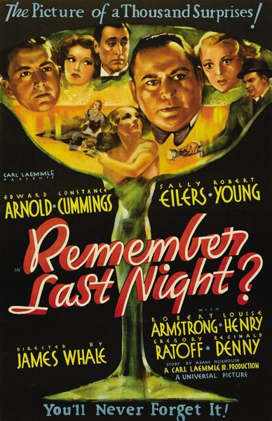 Remember Last Night? (1935) DVD