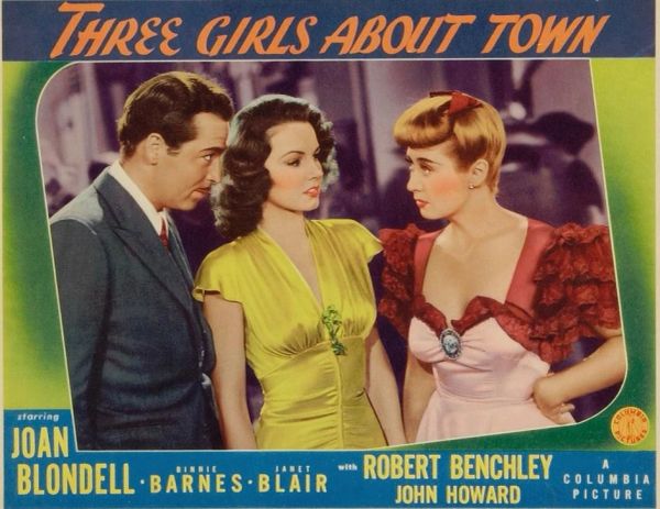 Three Girls About Town (1941) DVD