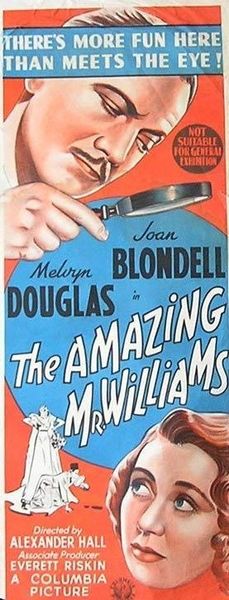 The Amazing Mr. Williams (1939) DVD
