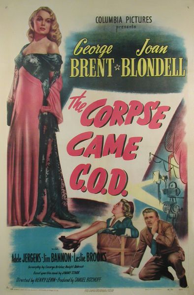 Corpse Came C.O.D. (1947) DVD