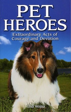 Book - Pet Heroes, Extraordinary Acts of Courage and Devotion by Lisa Wojna
