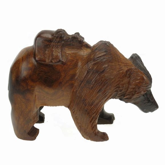 Carving - Ironwood Bear/ Cub - 5"