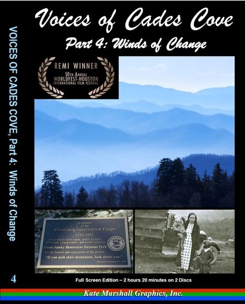 A DVD - Voices of Cades Cove, Part 4: Winds of Change