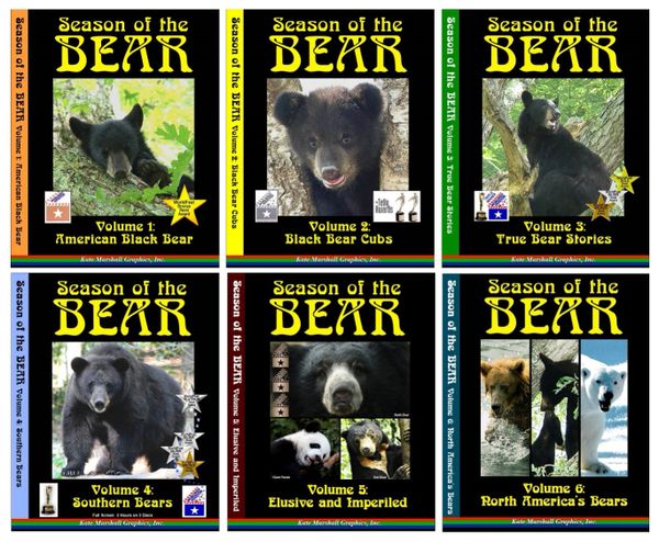 A DVD SET - 6 Season of the Bear Documentaries