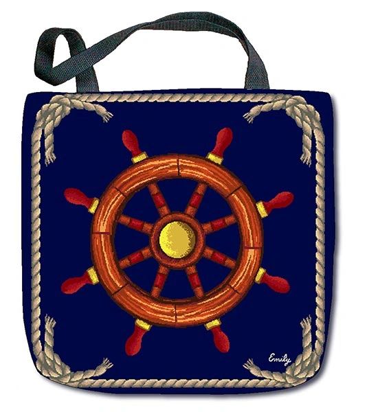 Tapestry - Tote Bag - 17" x 17" - "Welcome Aboard!"