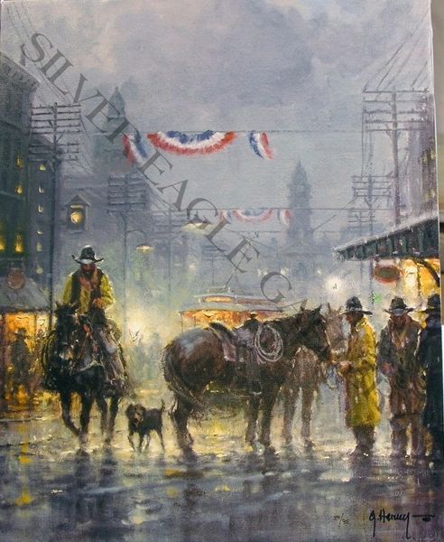 Cowtown Drifter by G. Harvey