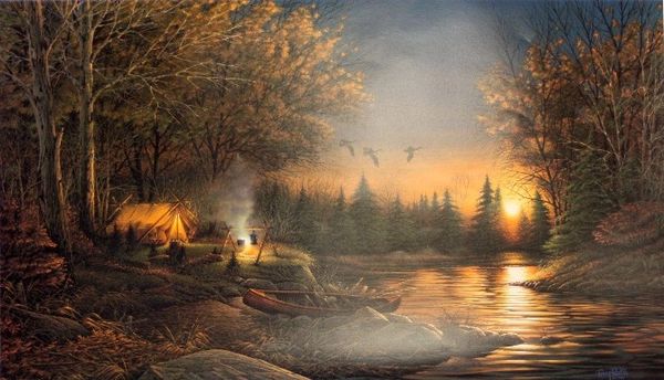 Evening Solitude by Terry Redlin