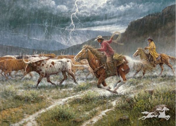 Turning the Lead Steer by Jack Terry