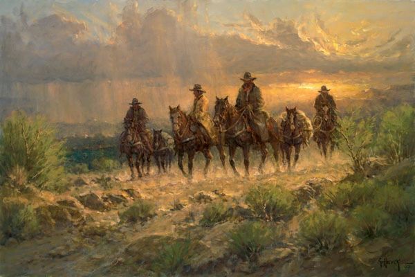 Cowhands of the West by G. Harvey