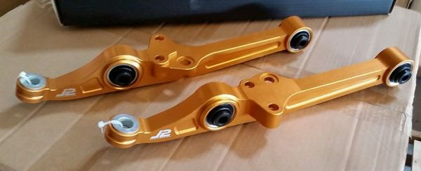 J2 FRONT LOWER SPHERICAL CONTROL ARM KIT FOR 88-91 CIVIC EE ED/DA GOLD