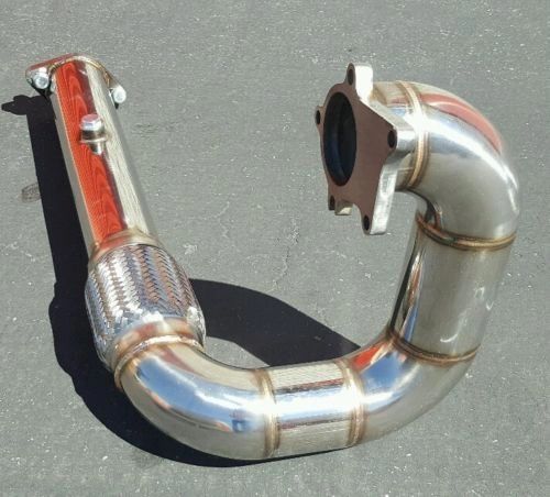 STAINLESS RACING DOWNPIPE HONDA CIVIC/CRX/DEL SOL/ INTEGRA B/D 3" TURBOCHARGER