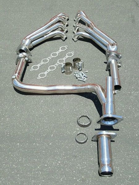 LONG TUBE HEADERS +Y-PIPE FOR 07-13 GMT900 AVALANCHE/SILVERADO 4.8/5.3/6.0