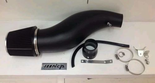 92-00 HONDA CIVIC / DEL SOL EG EH EJ BLACK PIPE SHORT RAM AIR INTAKE BLACK FILTER