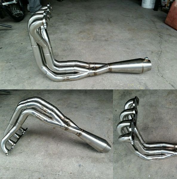 TRI-Y RACE HEADER FOR P10/P11 B13/B14/B15 NISSAN SENTRA SE-R SR20VE with MEGAPHONE