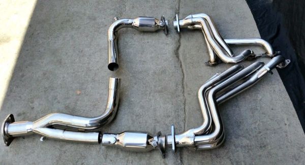 99-05 Chevy GMC Yukon / Sierra / Suburban Stainless Headers + Y-Pipe