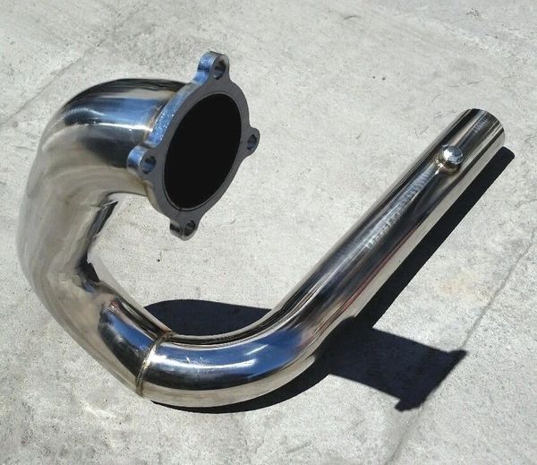 3" HONDA B SERIES TOP MOUNT TURBO 4 BOLT DOWNPIPE HONDA ACURA B16 B18 B20 GT35