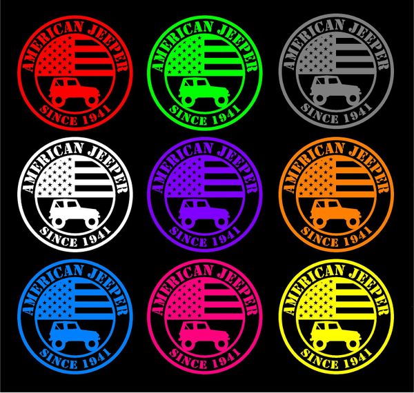 American Jeeper Since 1941 sticker