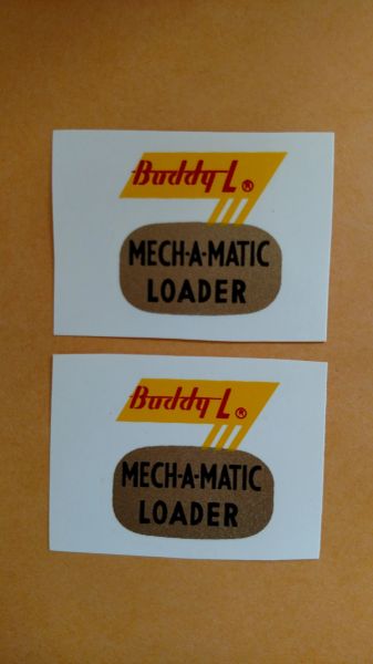 Buddy L Decals BL02A