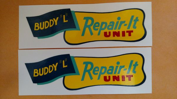 Buddy L Repair-It Decals BLD4 Page 80