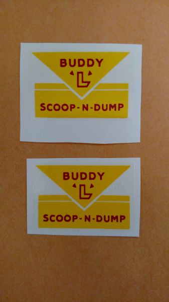 Buddy L Scoop-N-Dump Decals BLD6 Page 80