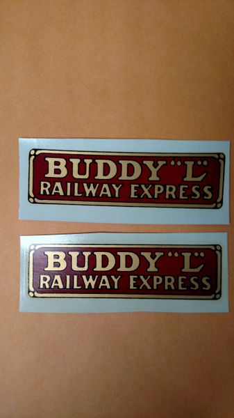 BLRE Buddy L Railway Express Decal Page 91