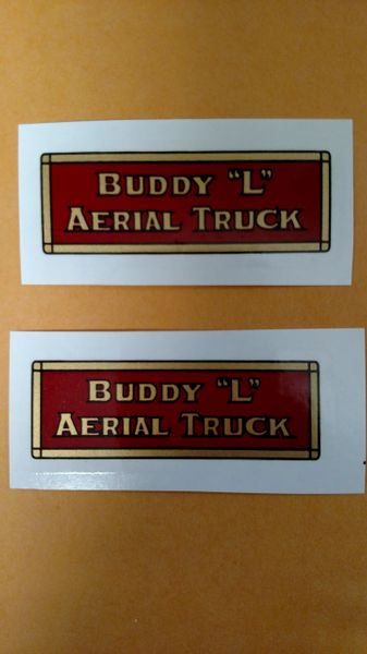 BLAT Aerial Truck Decals Buddy L Page 91