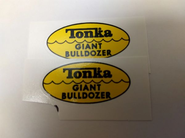 Tonka Giant Bulldozer Decals TK105 Page 68