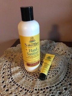 The Naked Bee Hand Sanitizer .5oz Purse Size