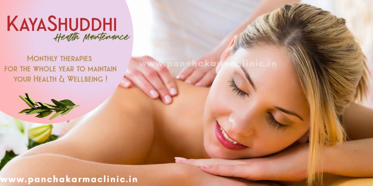Health maintenance packages Ayurvedic massage therapy centre in vasai  Panchakarma center in vasai 