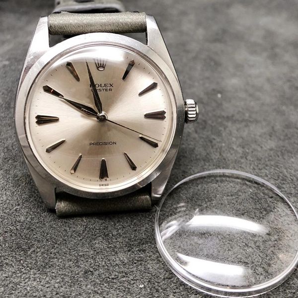 Dome Crystal for Rolex 6424 Oyster Precision