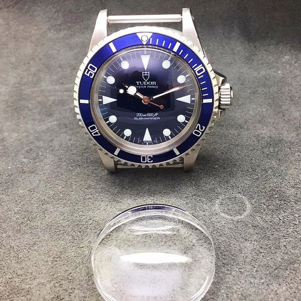 Ewatchparts RELOJ DE PLÁSTICO PLEXI ACRÍLICO CRISTAL COMPATIBLE CON TUDOR 9401 9411 94110 7016 7928#25-19 : Ewatchparts - Foto 7