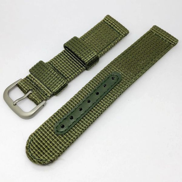 Seiko Military Style Green Nylon Strap 18mm 20mm