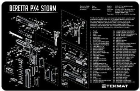 GLOCK GEN 5 TEKMAT - Gun Cleaning & Maintenance Bench Mat