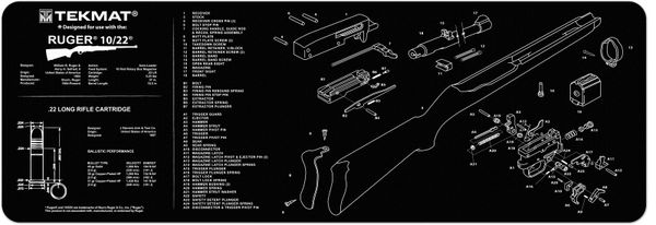 GLOCK GEN 5 TEKMAT - Gun Cleaning & Maintenance Bench Mat