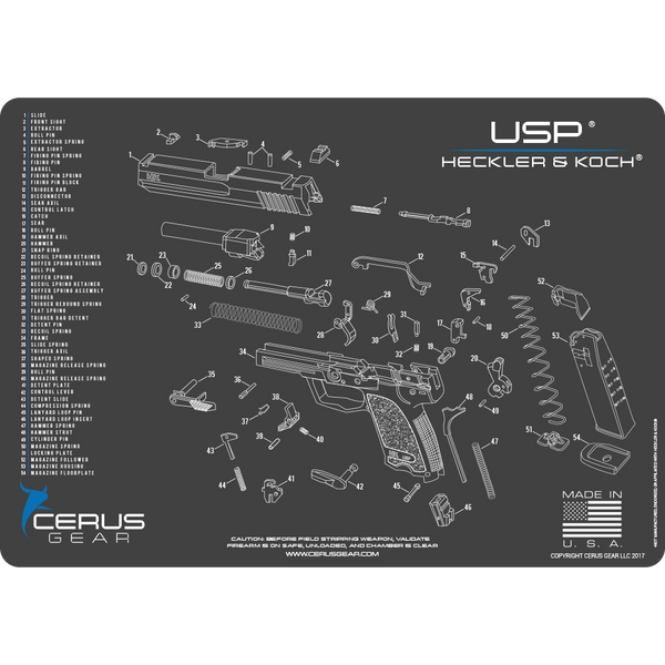 HECKLER & KOCH HK USP PISTOL PROMAT by CERUS GEAR