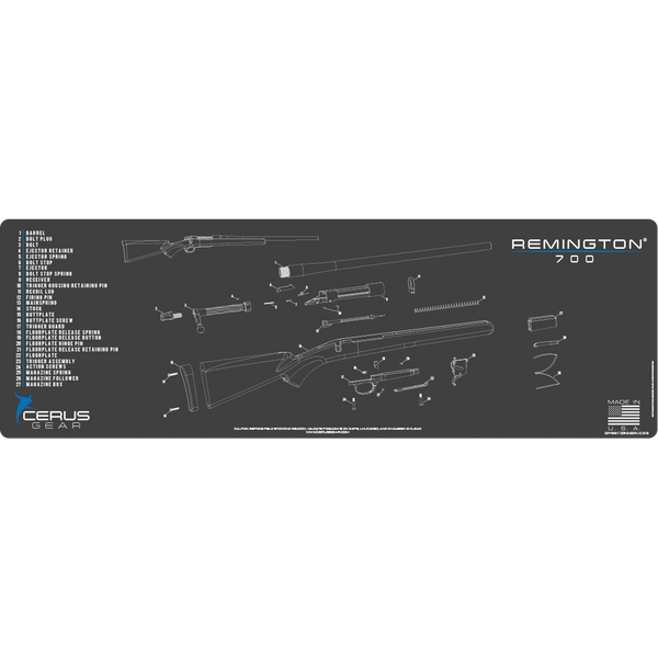Remington 700 Bolt Action Rifle Promat Schematic Gunsmith