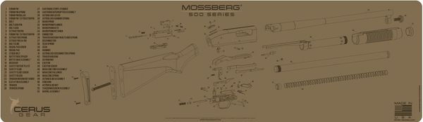 MOSSBERG 500 SERIES SCHEMATIC