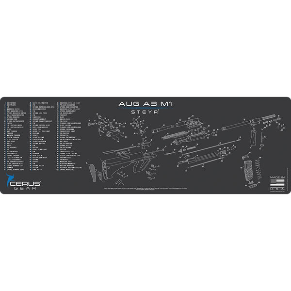 STEYR AUG A3 M1 Cerus Gear GunMat Non Slip Cleaning Bench Mat