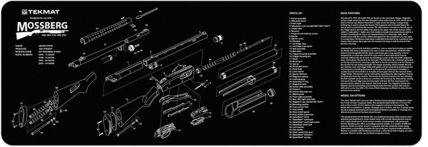 MOSSBERG PUMP ACTION 12 GAUGE SHOTGUN