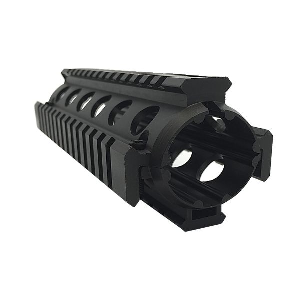 AR15 Tactical Quad Rail Handguard Mount+Tactical Foldable Grip | AR-15