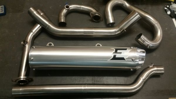 Empire Full Single Exhaust Brute Force 750