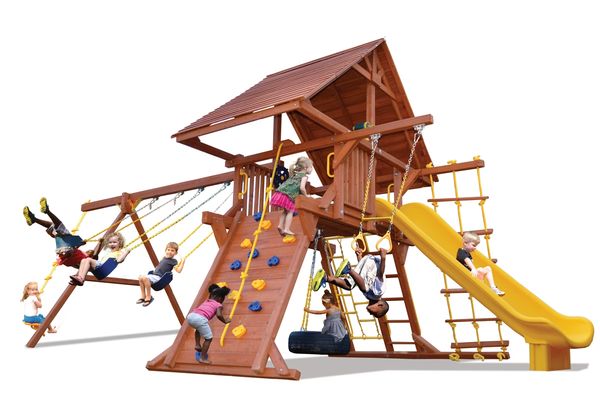 Turbo Deluxe Playcenter w/ Wood Roof
