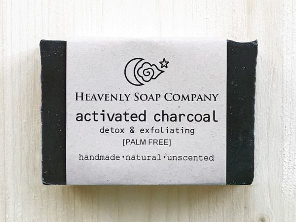ACTIVATED CHARCOAL SOAP (UNSCENTED)