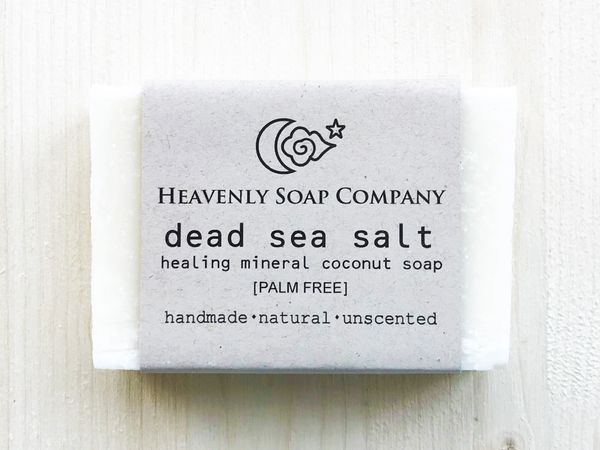 DEAD SEA SALT SOAP (UNSCENTED)
