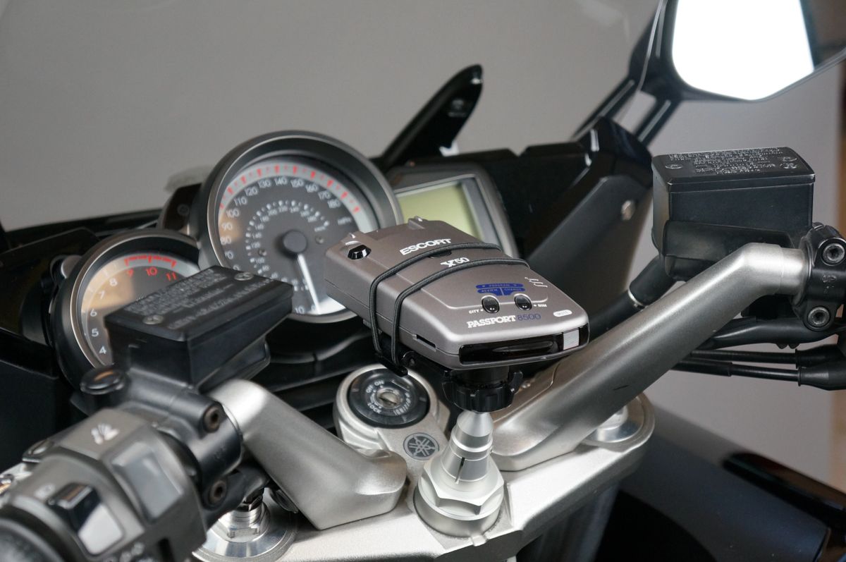 Radar Detector Mounting Kits for Motorcycles