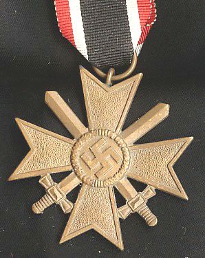 WW II GERMAN WAR MERIT CROSS 2ND CLASS WITH SWORDS