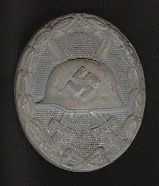 WW II NAZI GERMAN SILVER WOUND BADGE