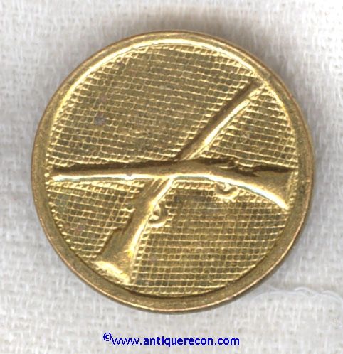 US ARMY ENLISTED INFANTRY COLLAR DISK - 1920-1930's