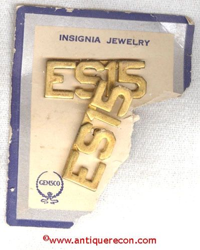 GEMSCO ES-15 COLLAR INSIGNIA