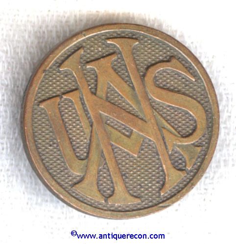 WW I US NATIONAL ARMY ENLISTED COLLAR DISK